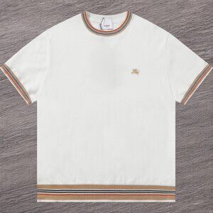 Burberry Men's White Short Sleeve T-Shirt